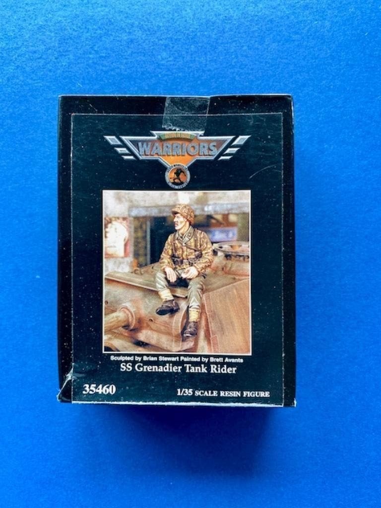 Warriors	35460	SS Grenadier tank rider	1/35	Resin, Ophalen of Verzenden, Nieuw, 1:35 tot 1:50