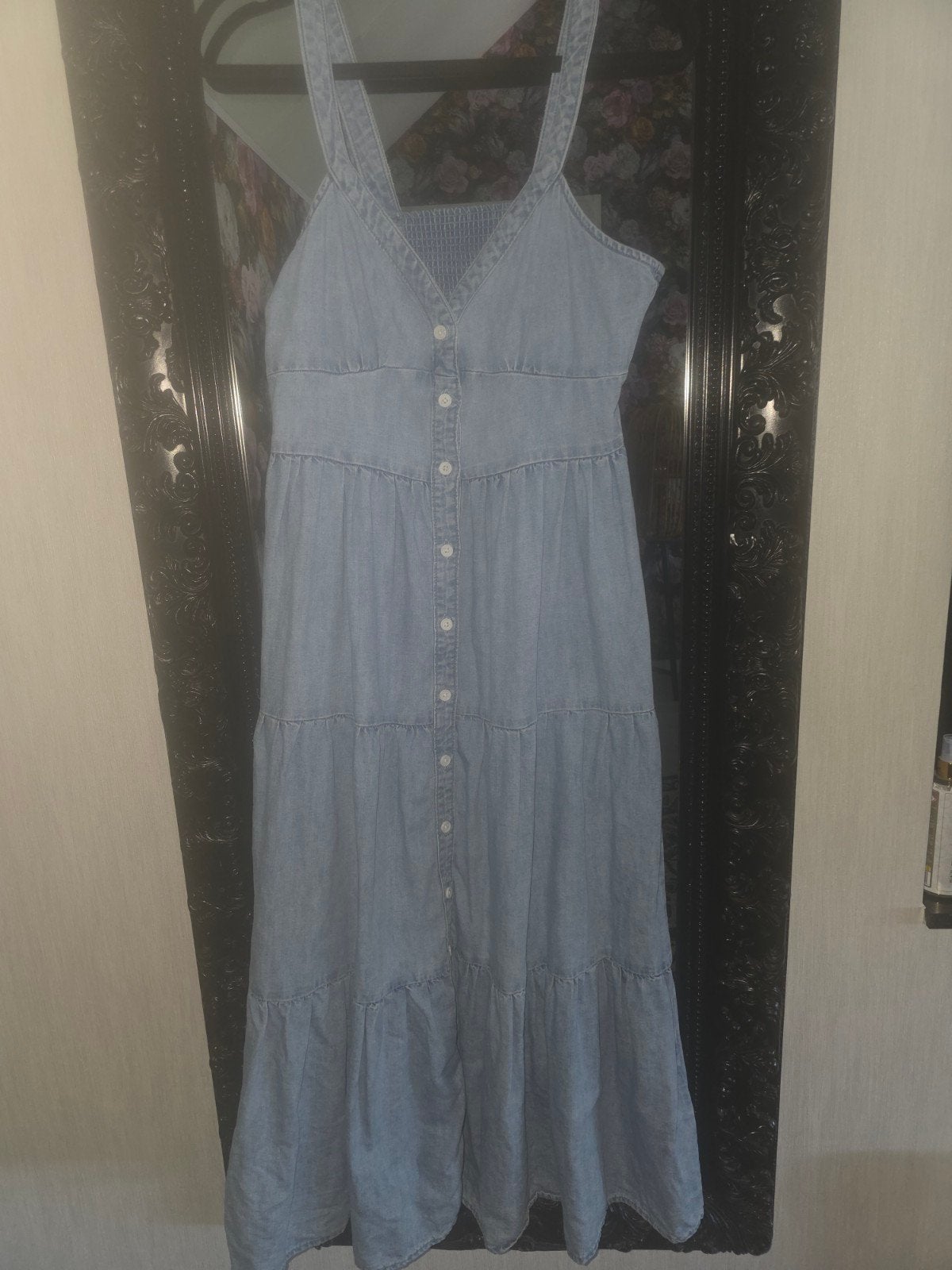 Levi vintage jurk, maat S, Blauw, Nieuw, Ophalen of Verzenden, Maat 36 (S)