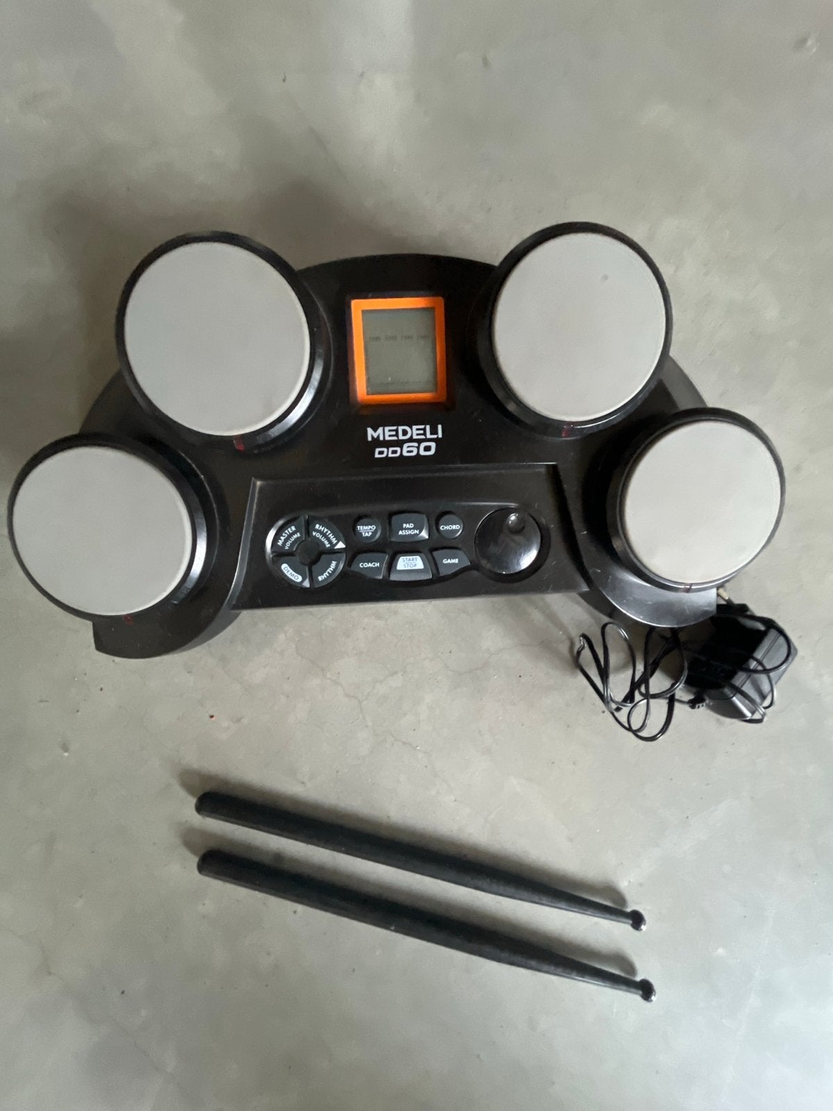 Medeli DD60 Elektronisch Drumstel met Drumstokken, Muziek en Instrumenten, Ophalen, Gebruikt, Overige merken, Elektronisch