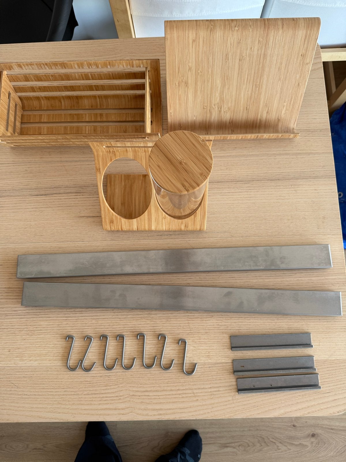 IKEA Rimforsa Keukenrek met accessoires, Ophalen, Hout, IKEA, Bruin