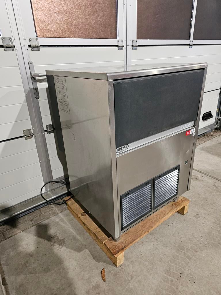 Brema GB 1540A-Q Schilferijsmachine - 155kg/24u - RVS, 85 tot 120 cm, Zonder vriesvak, 60 cm of meer, Ophalen of Verzenden
