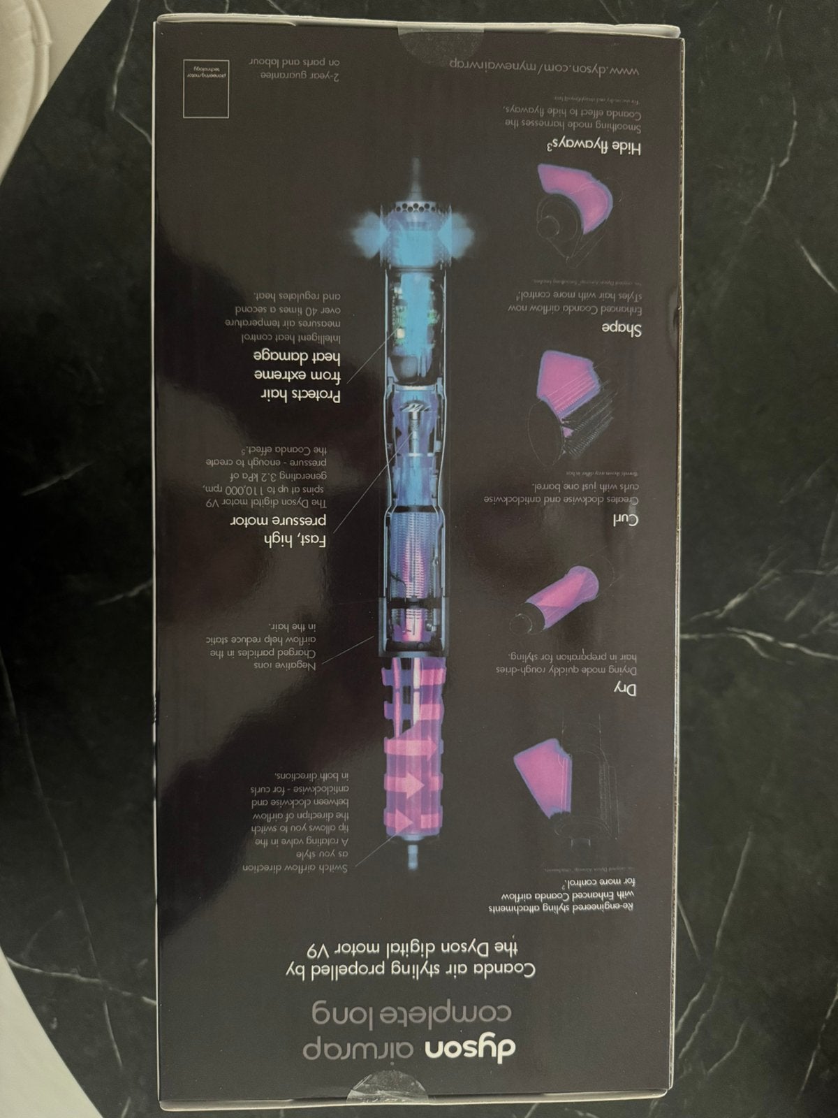 Dyson Airwrap Long Copper/Nickel - Nieuw - Geseald, Sieraden, Tassen en Uiterlijk, Uiterlijk | Haarverzorging, Nieuw, Föhn of Haardroger