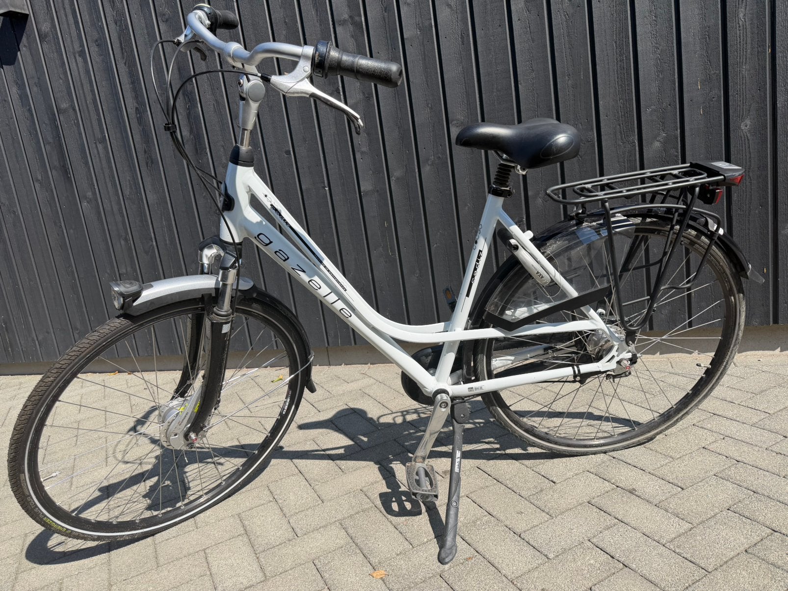 damesfiets gazelle, Ophalen, Terugtraprem, Versnellingen, 56 cm of meer