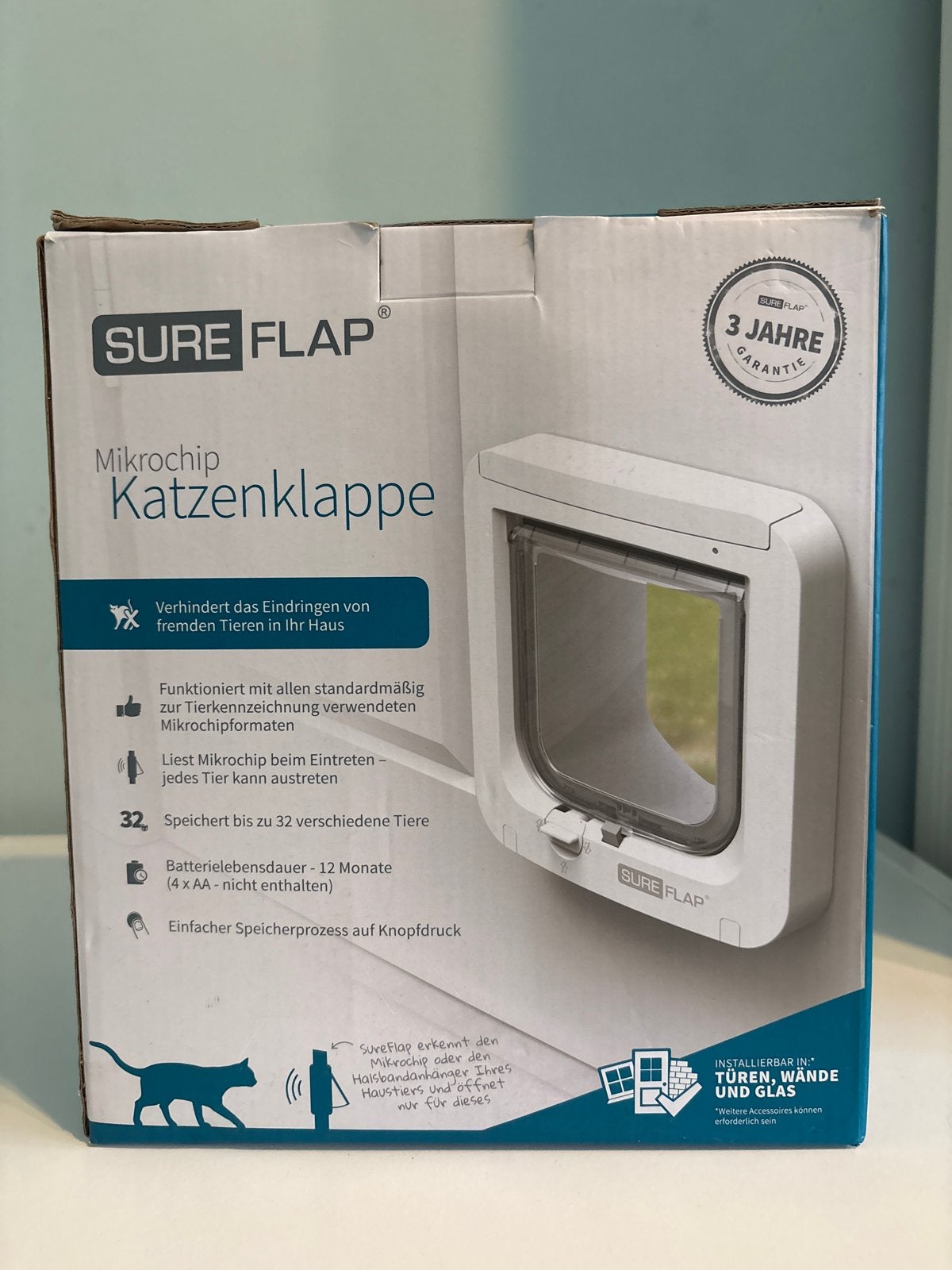 Kattenluikje microchip SureFlap, accessoires, nieuw in doos, Ophalen, Nieuw