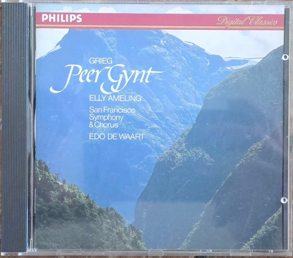 Grieg - Peer Gynt - Elly Ameling, Edo de Waart (CD), Cd's en Dvd's, Cd's | Klassiek, Ophalen of Verzenden, Romantiek, Zo goed als nieuw