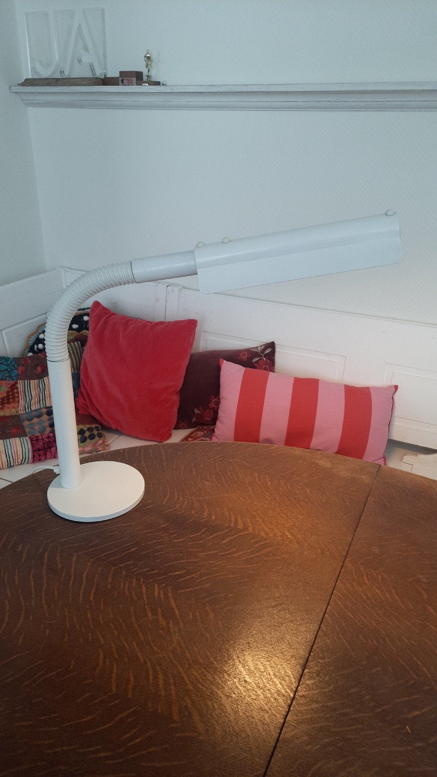 Bureaulamp tafellamp Hala Zeist 1975,lees de beschrijving, Ophalen of Verzenden, Gebruikt, Metaal, 50 tot 75 cm