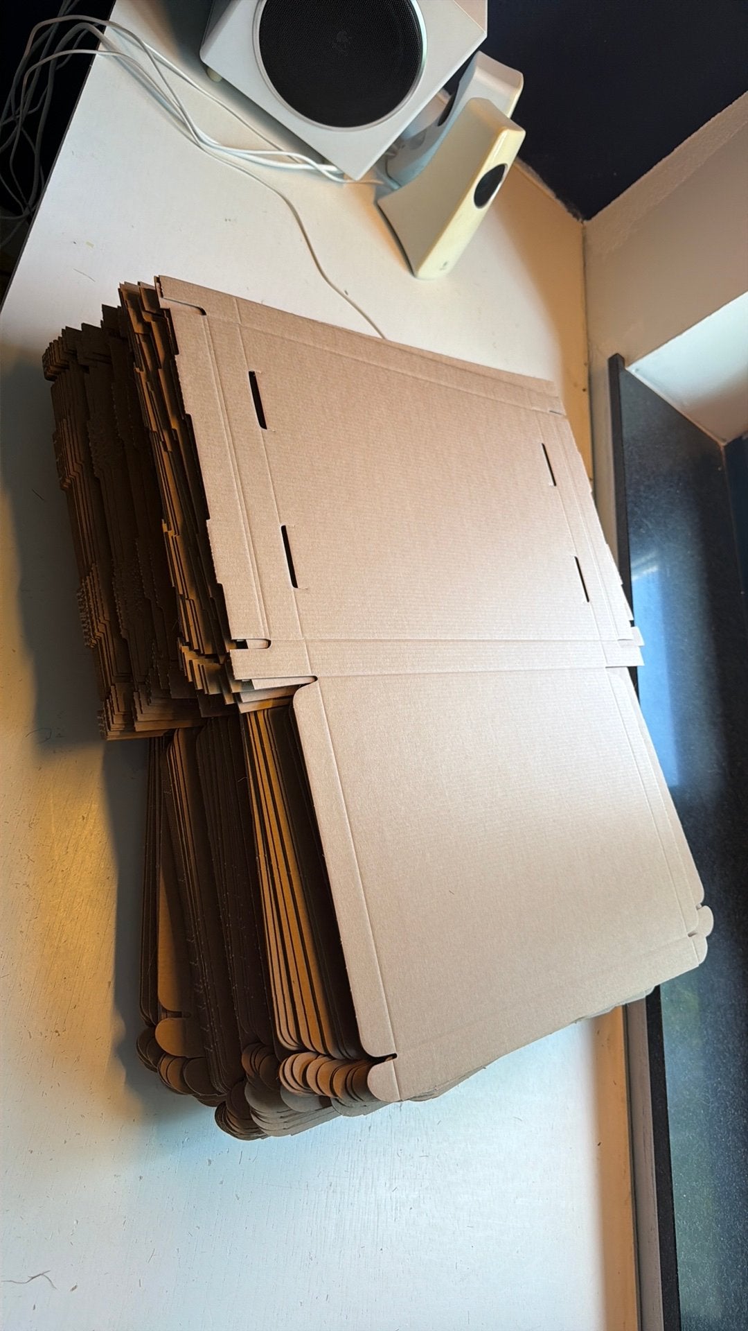 Brievenbus verzenddozen 99 stuks, Ophalen, Doos, Opvouwbaar, Minder dan 50 cm