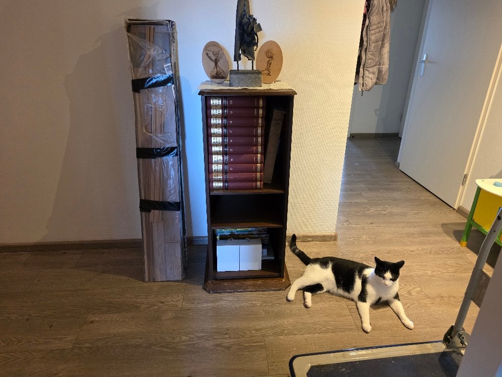 Boekenkastje, Ophalen, Met plank(en), Minder dan 50 cm, Gebruikt