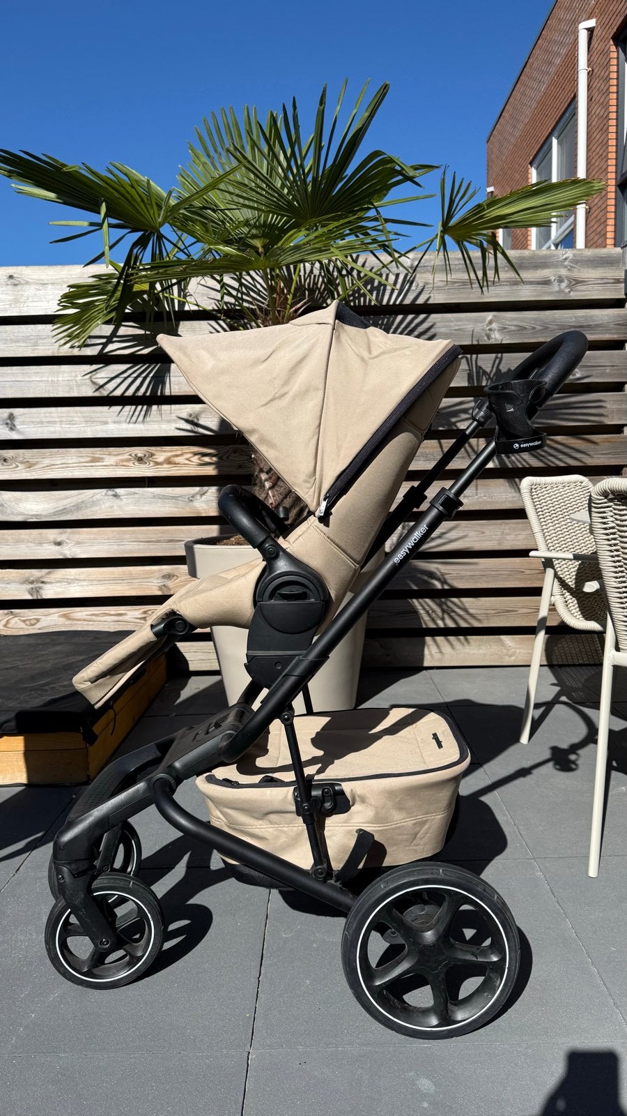Easywalker Jimmey kinderwagen met accessoires, Zo goed als nieuw, Combiwagen, Met autostoeltje, Ophalen