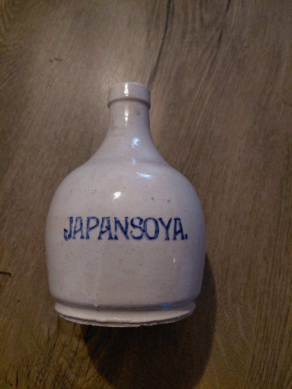 Vintage Japansoya fles - Keramiek - 14.5 cm, Antiek en Kunst, Ophalen of Verzenden