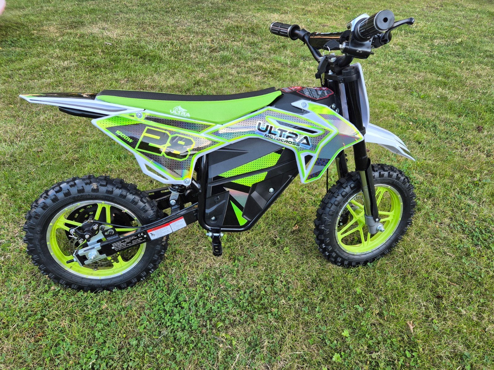 Ultra Motocross 1000W Elektrische Crossmotor Kinderen, Fietsen en Brommers, Ophalen, Nieuw, Overige merken