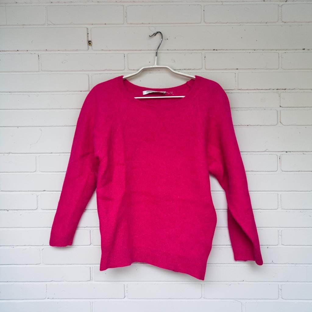 Summum Trui Maat XS Roze Fluffy Gebreid Alpaca, S, Verzenden, S, Maat 34 (XS) of kleiner