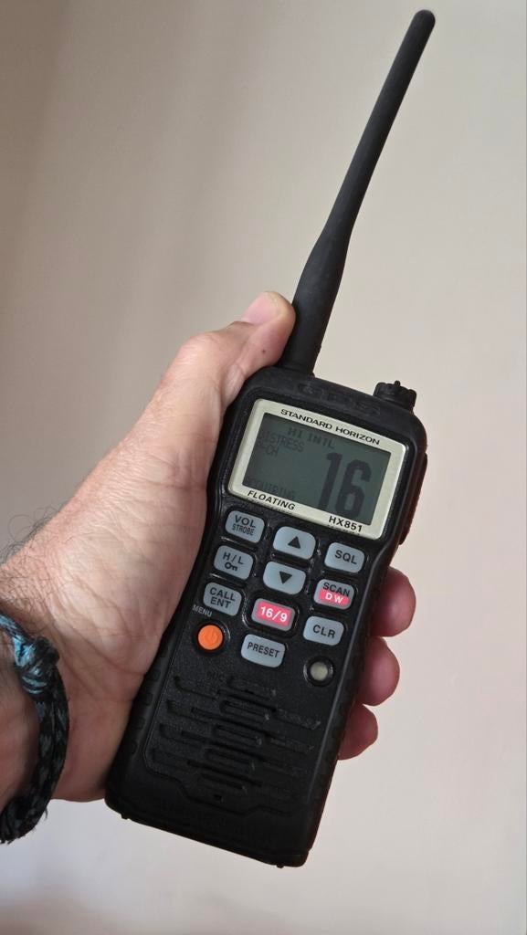 Standard Horizon HX851E Marifoon Portofoon Walkie-talkie, Ophalen of Verzenden, Zo goed als nieuw