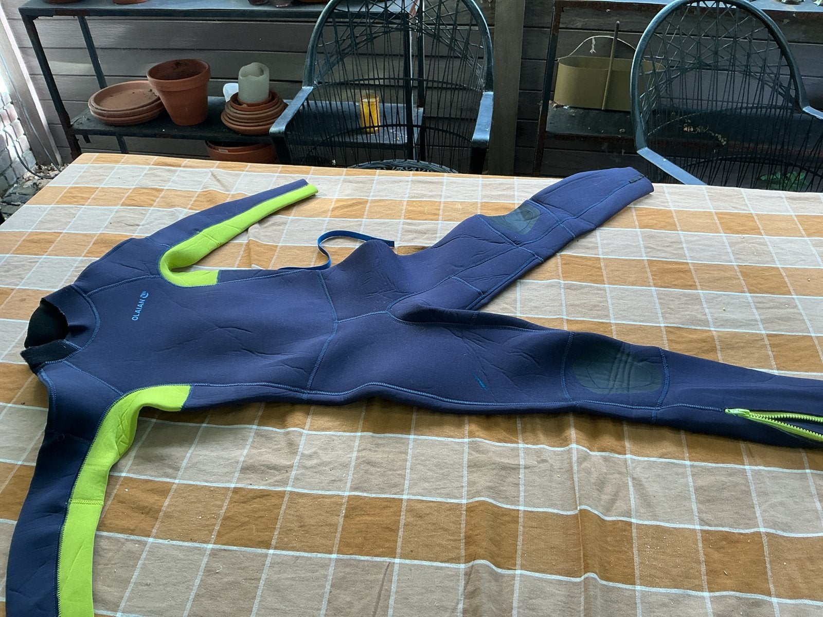 Olaian wetsuit voor kinderen - 10 jaar (133-142 cm), Watersport en Boten, Ophalen of Verzenden, Gebruikt, Kind, Wetsuit