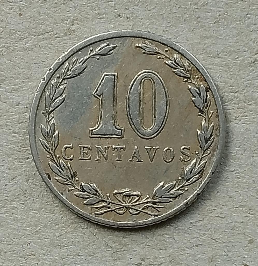 Argentinië, 10 centavos 1921, Ophalen of Verzenden, Zuid-Amerika, Losse munt