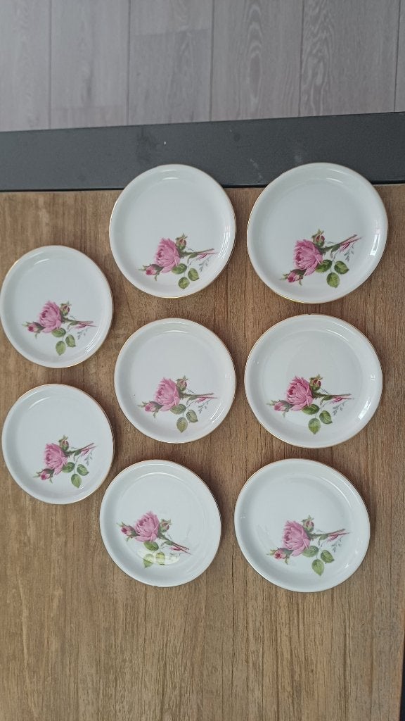 8 x Vintage Krautheim schoteltjes, Antiek en Kunst, Ophalen of Verzenden