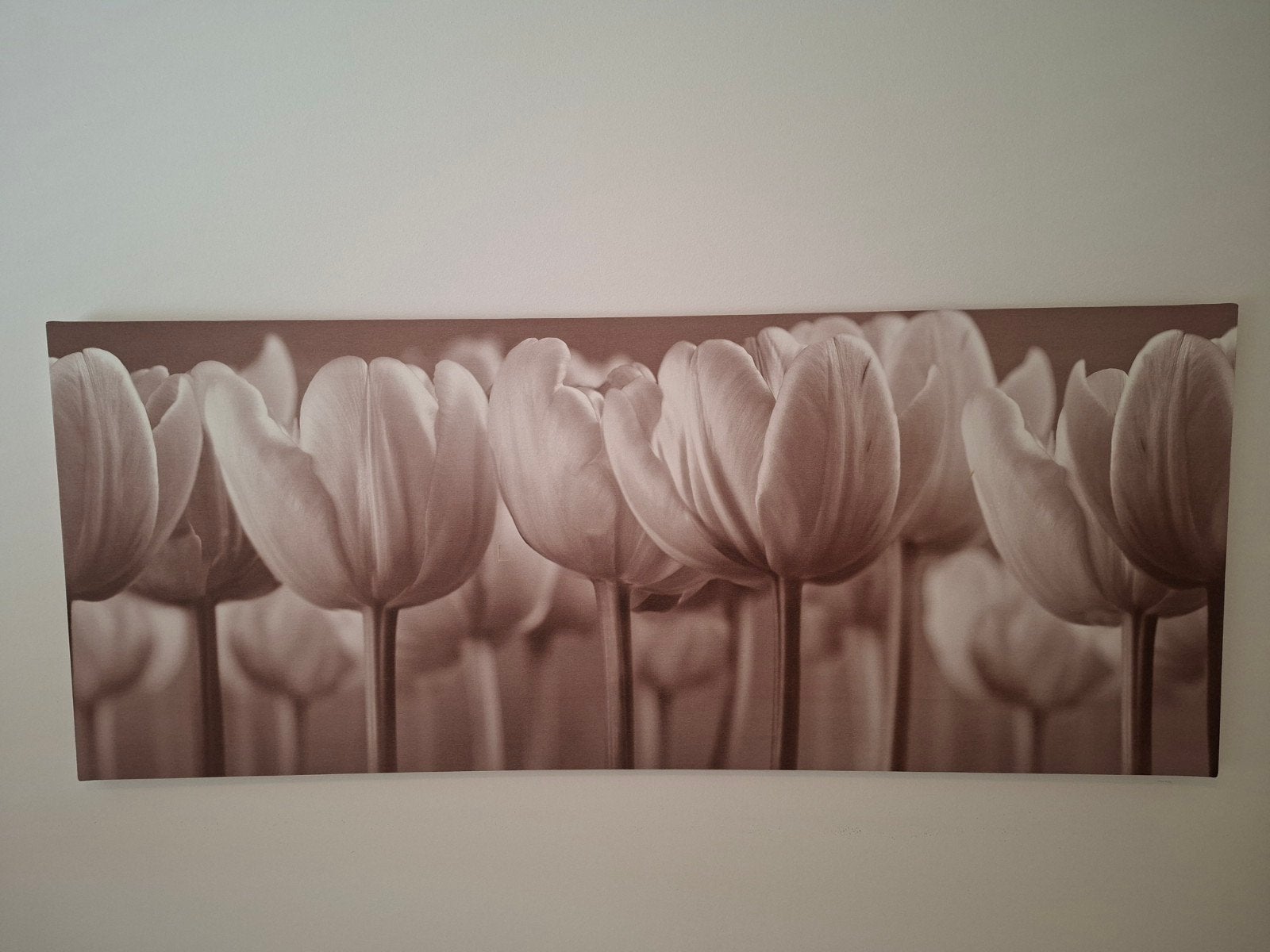 IKEA Pjätteryd canvas schilderij tulpen 140x56 cm, Ophalen, 50 – 75, Gebruikt, Oorspronkelijke maker