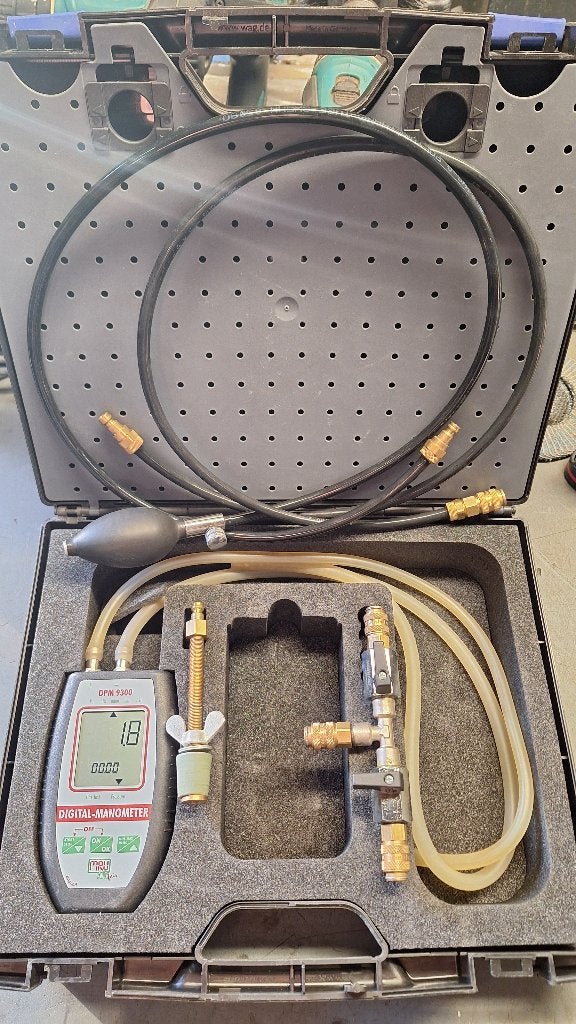 MRU DPM 9300 Drukmeter Lektester, ., Ophalen of Verzenden, Zo goed als nieuw, .