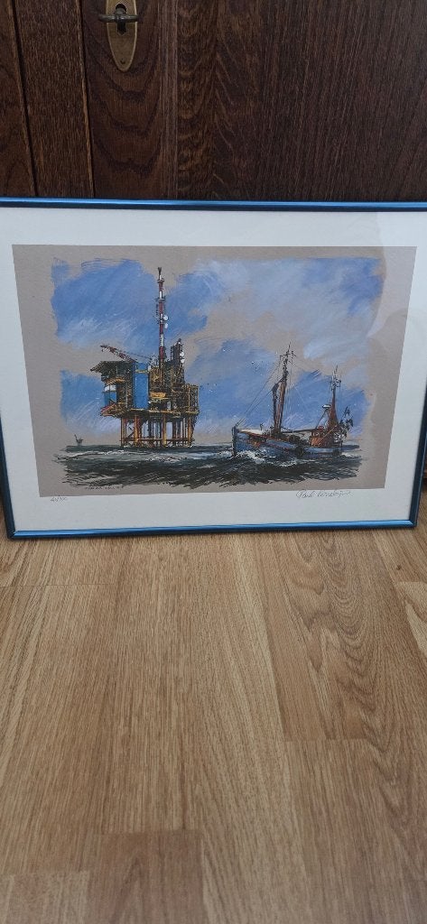 Lithografie Paul Kerrebijn, Verzenden