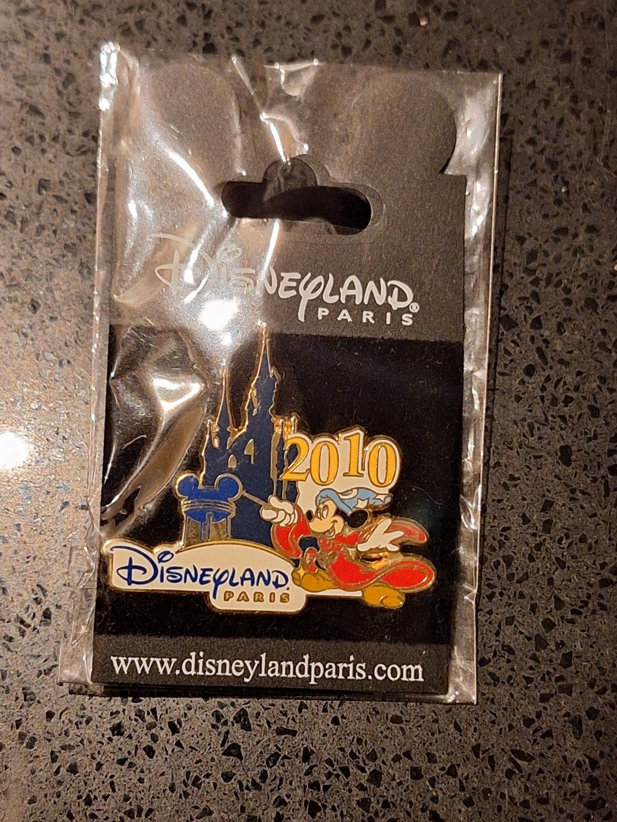 Disney Pin Disneyland Parijs 2010 Mickey Fantasia, Ophalen of Verzenden, Mickey Mouse, Nieuw, Overige typen
