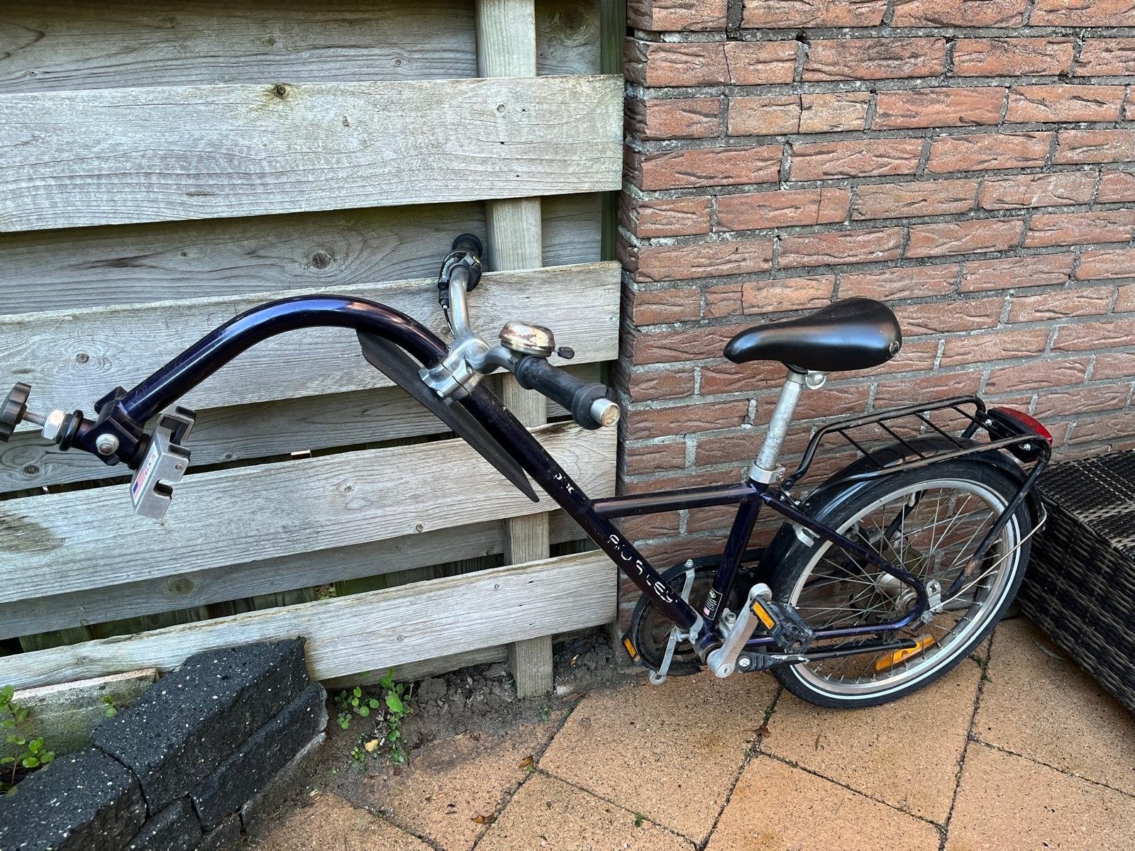 Burley Aanhangfiets met bagagedrager, Ophalen, Gebruikt, 20 inch of meer