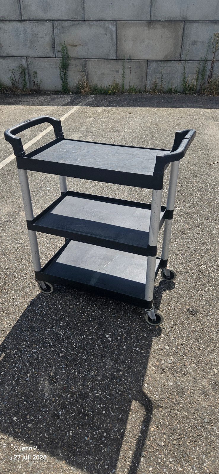 2x Cambro Horeca Serveerwagens met 3 Niveaus, Ophalen of Verzenden, Gebruikt