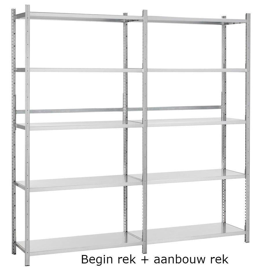 aanbouw rek gegalvaniseerde stelling 50x100, Ophalen of Verzenden, Nieuw