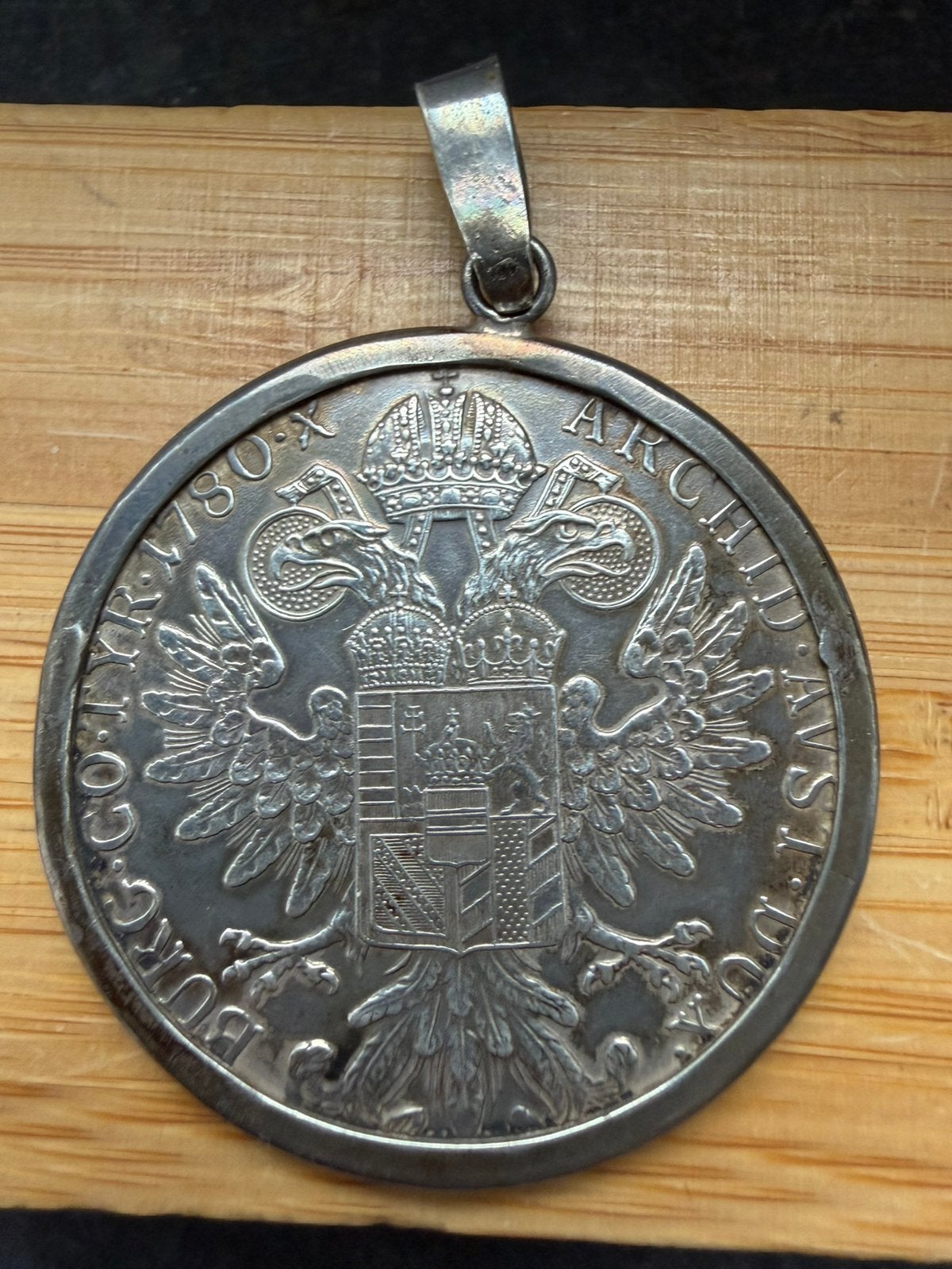 Maria-Theresia Thaler 1780 – bijzondere historische munt, Overige materialen, Gebruikt, Overige voorstellingen, Ophalen of Verzenden