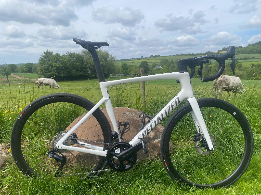 Specialized Tarmac SL7 expert maat 58, 28 inch, Zo goed als nieuw, 57 tot 61 cm, Meer dan 20 versnellingen
