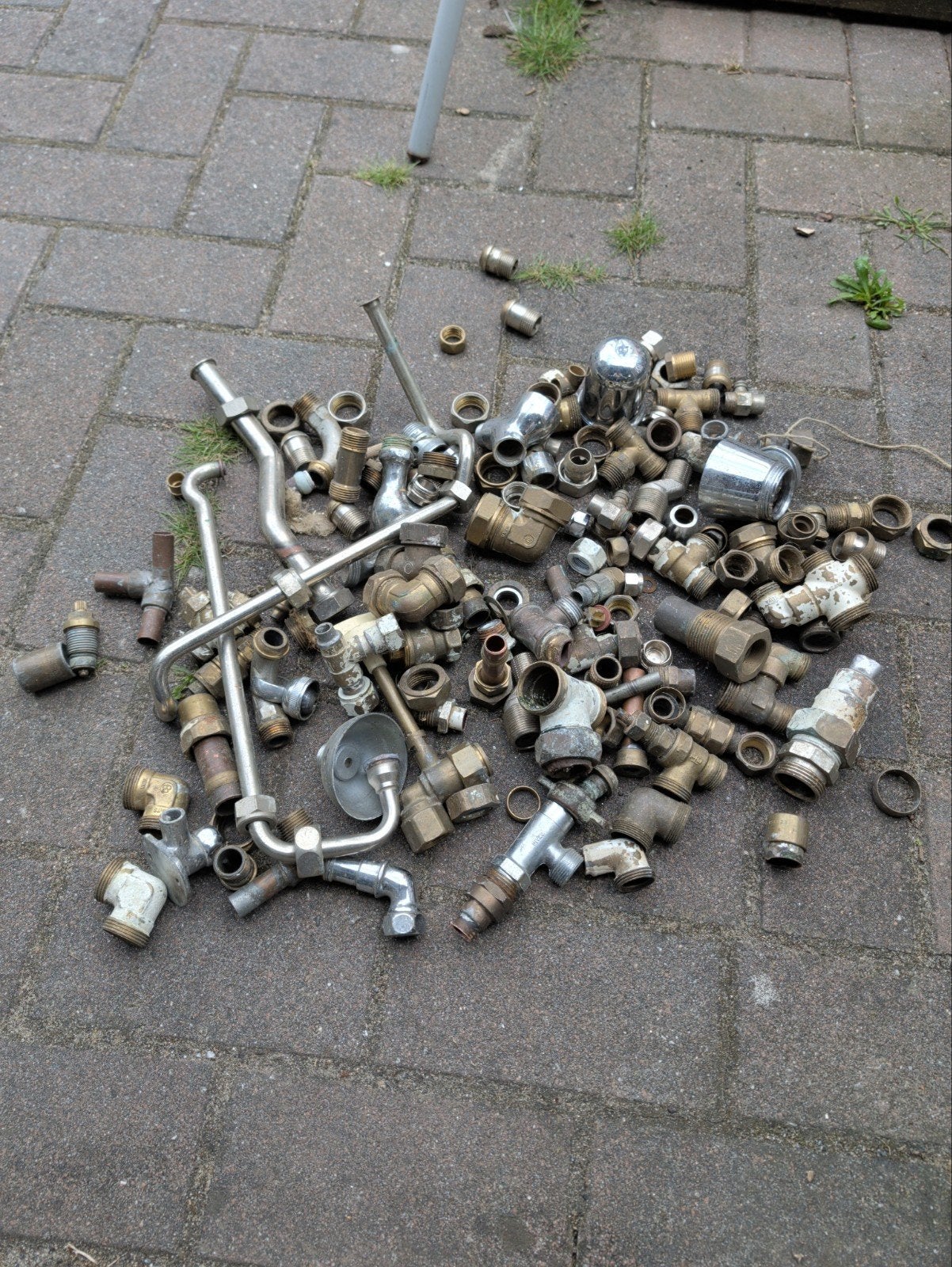 knelkoppeling partij en diversen, Ophalen, Overige materialen, Overige typen, Minder dan 2 meter