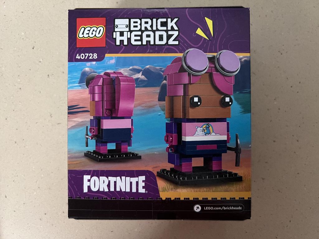 Te Koop Lego 40728 Brick Headz Fortnite, Ophalen, Compleet, BrickHeadz, Lego