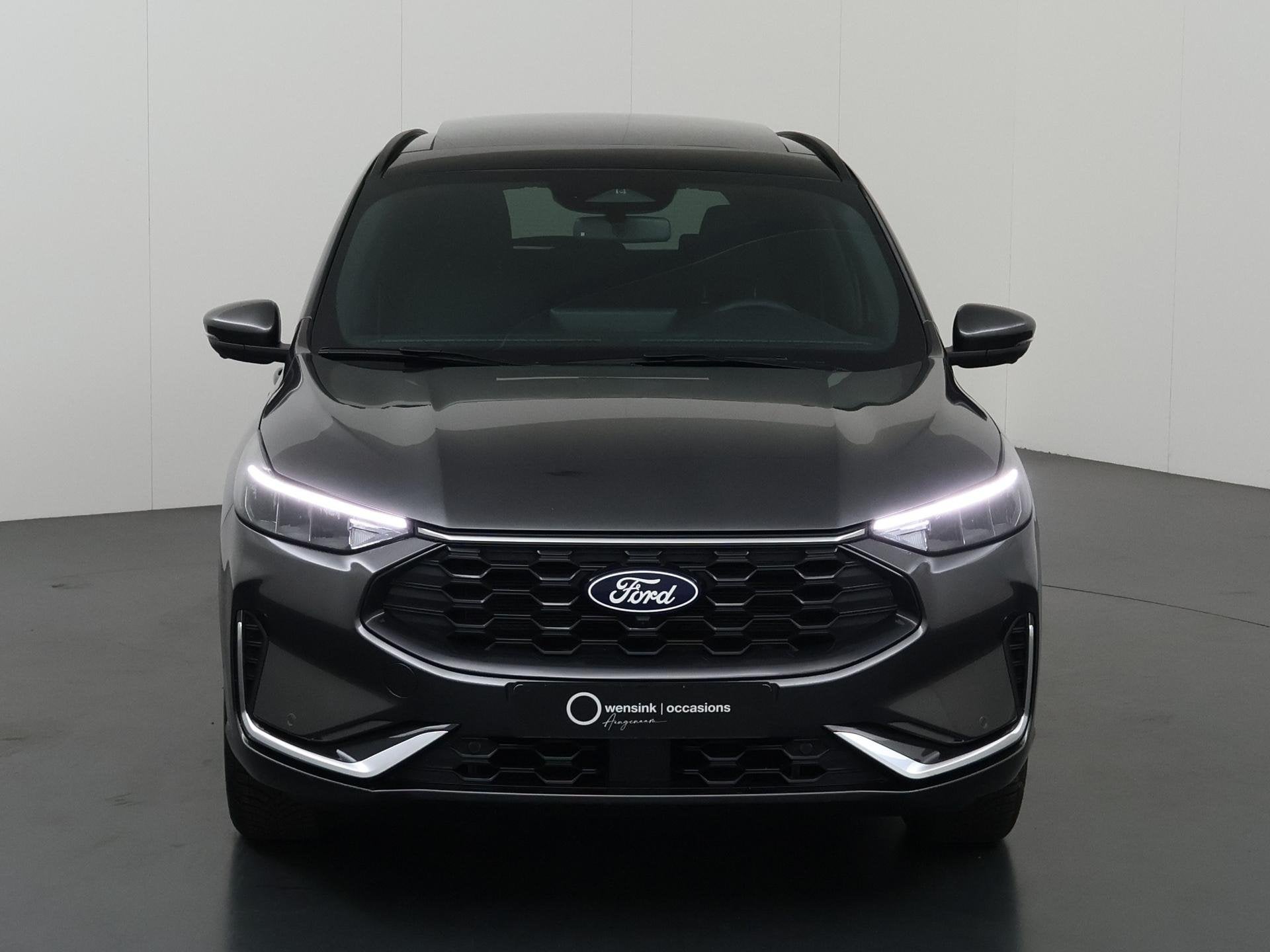 Ford Kuga 2.5 PHEV ST-Line X | Elek. Trekhaak | Panoramadak, Auto's, 14 kWh, Gebruikt, 4 cilinders, Leder en Stof
