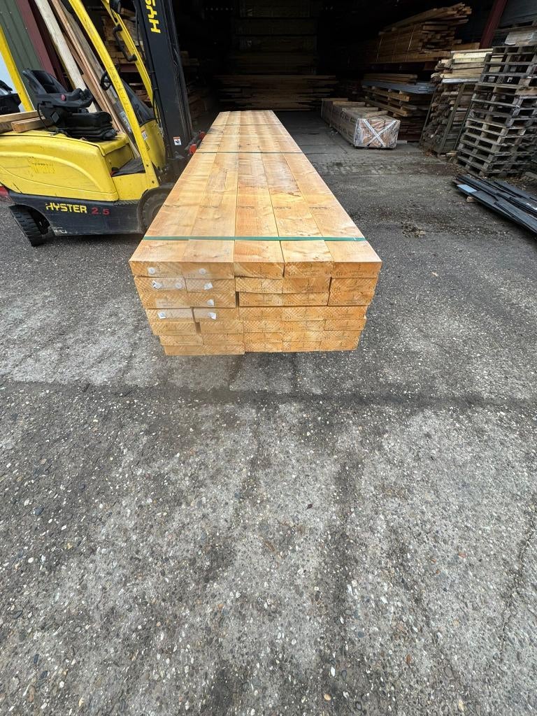 Vuren balken geschaafd 70x195, Ophalen, Nieuw, 250 cm of meer, Balken