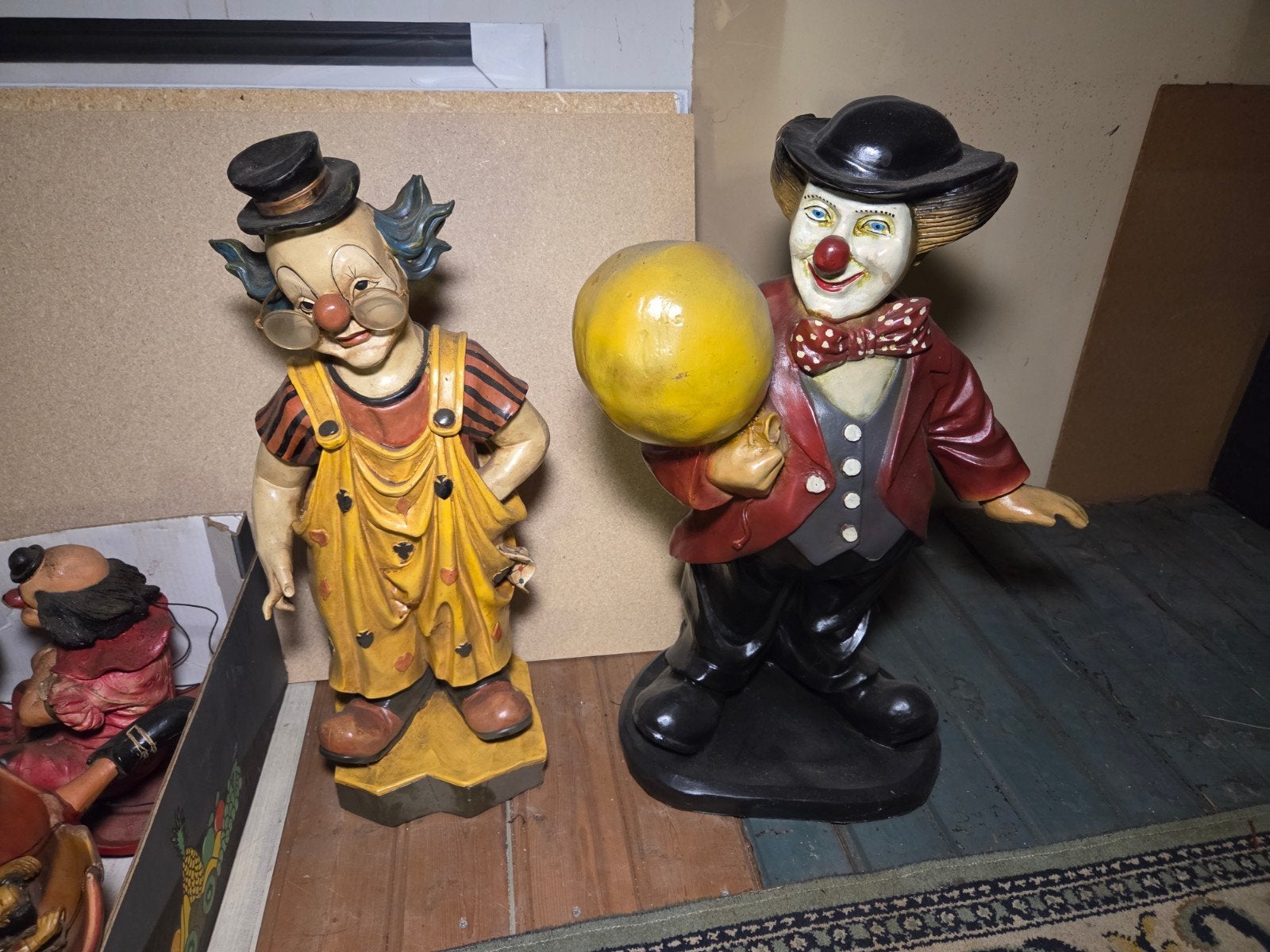 Grote collectie clown beelden, Ophalen, Gebruikt