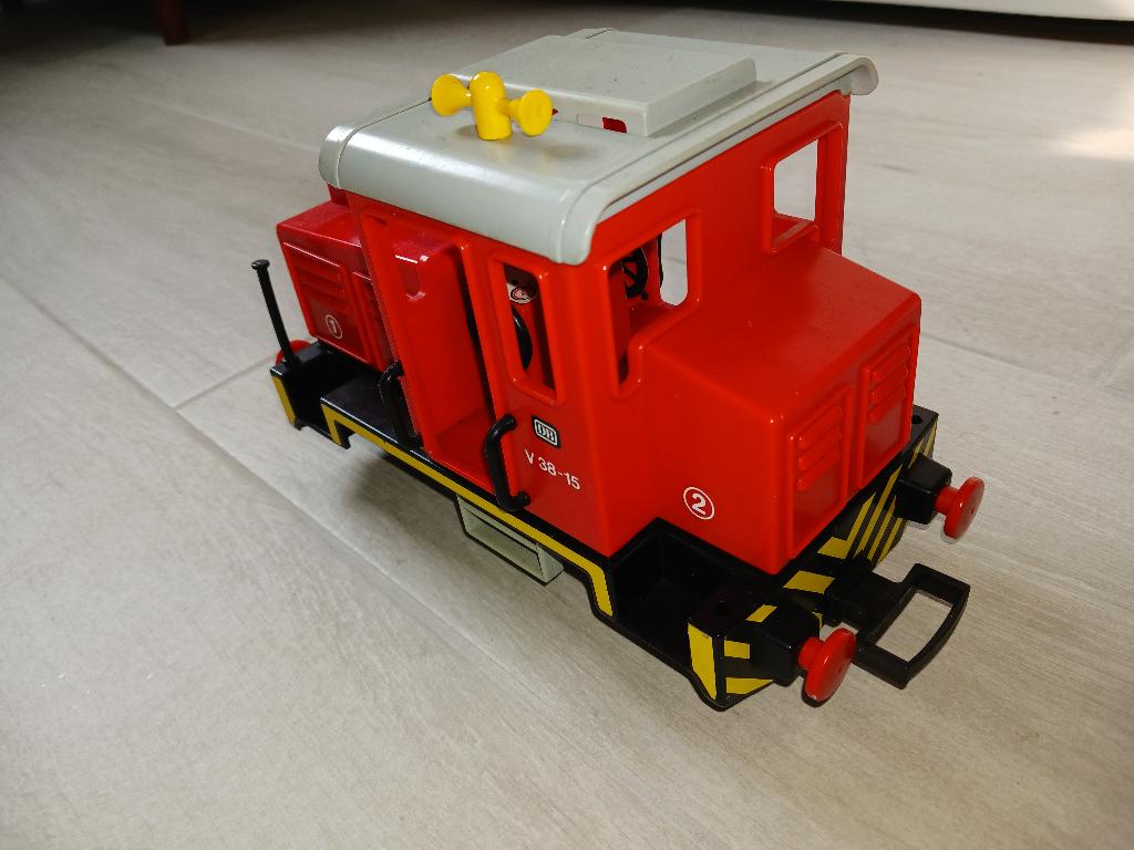 Playmobil rangeerdiesellok voor LGB baan € 89, Hobby en Vrije tijd, Overige merken, Gebruikt, Ophalen of Verzenden, Analoog