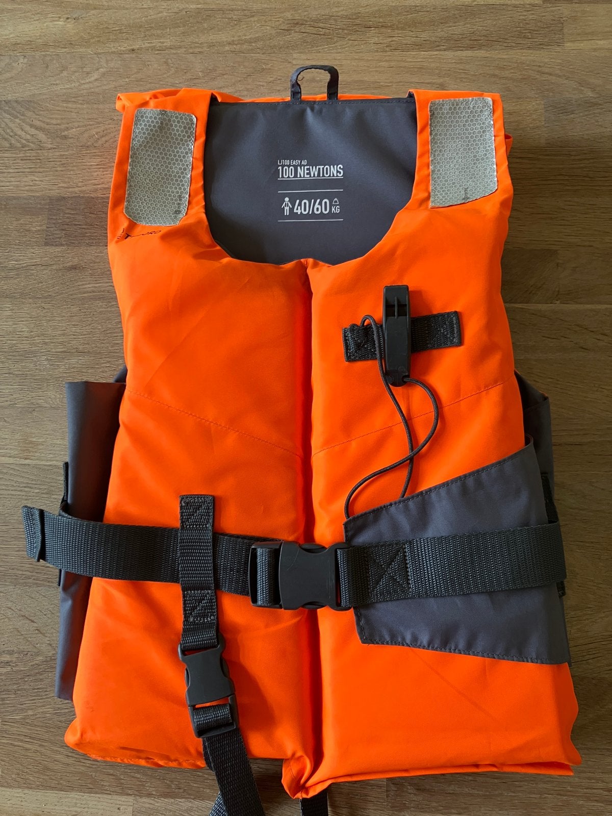 Reddingsvest kind 40-60 kg 100 Newtons zgan, Ophalen of Verzenden, Zo goed als nieuw, Kind, Reddingsvest of Zwemvest