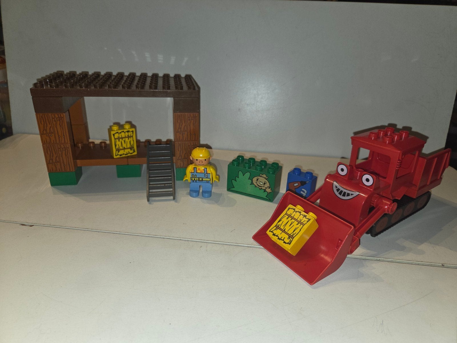 Lego Duplo 3274 Bob de Bouwer: Bob en Muck repareren  schuu, Ophalen of Verzenden
