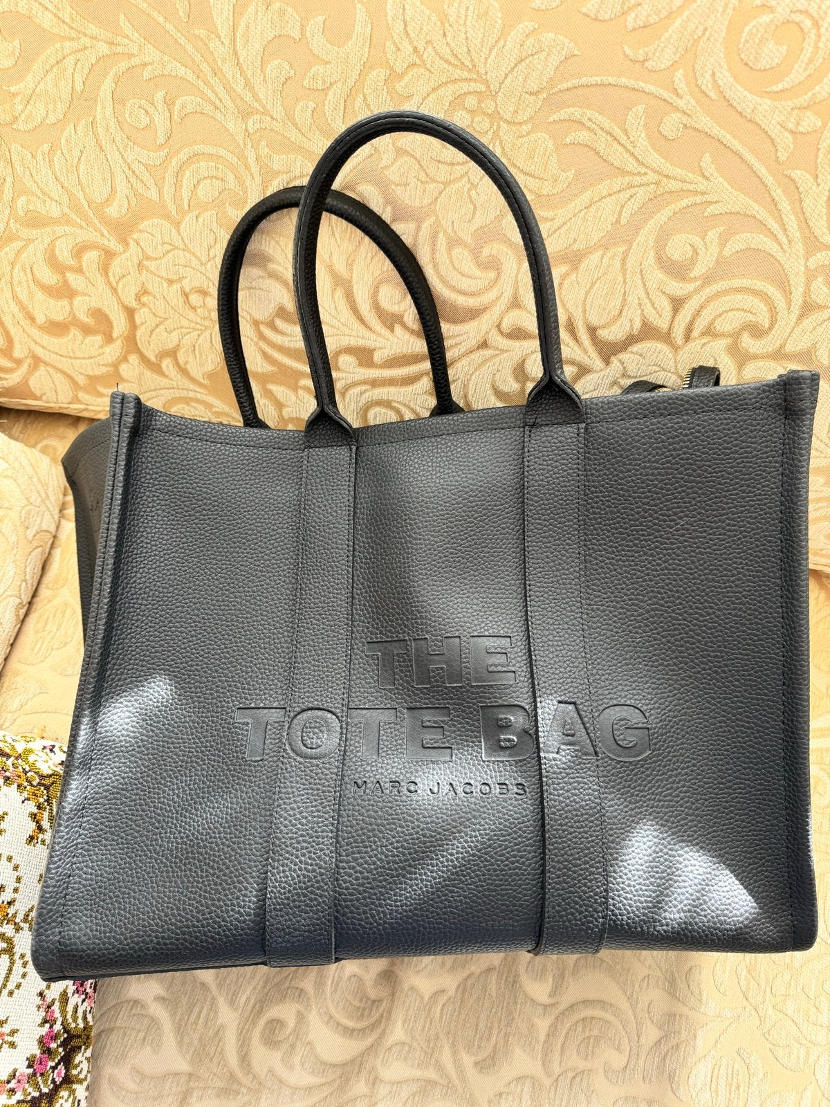 Marc Jacobs The Tote Bag - Zwarte tas, Ophalen, Zo goed als nieuw, Zwart, Handtas