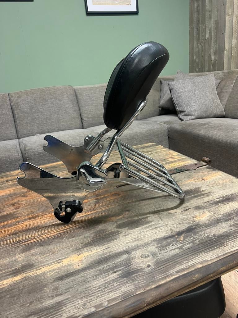 Afneembare rugsteun/ sissybar voor Harley Davidson touring, Ophalen of Verzenden, Gebruikt