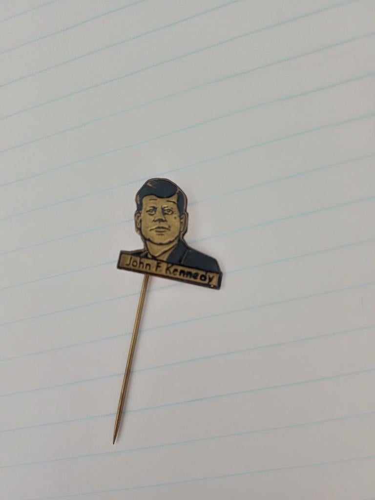 Vintage John F. Kennedy Speldje/Pin, Verzamelen, Ophalen of Verzenden, Gebruikt
