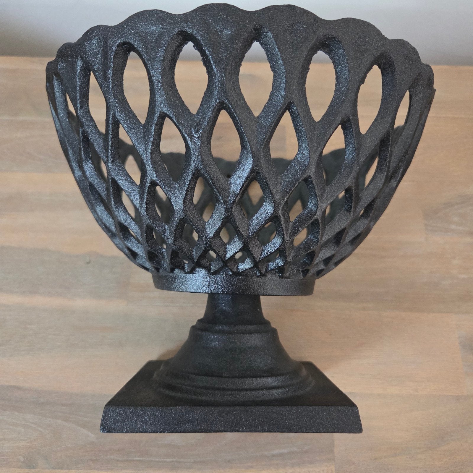 Brocante Schaal Gietijzeren Fruitschaal Bowl Basket, Ophalen of Verzenden