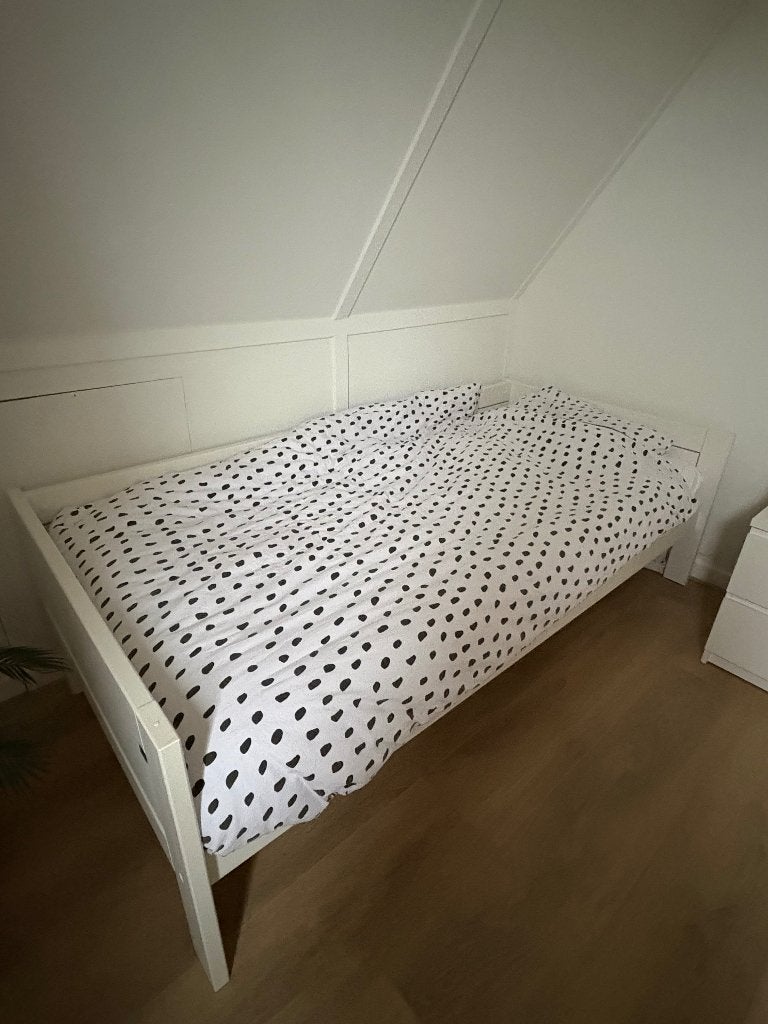 Te koop Kinderbed Lifetime inclusie lattenbodem en matras, Ophalen, Gebruikt, 90 cm, Eenpersoons