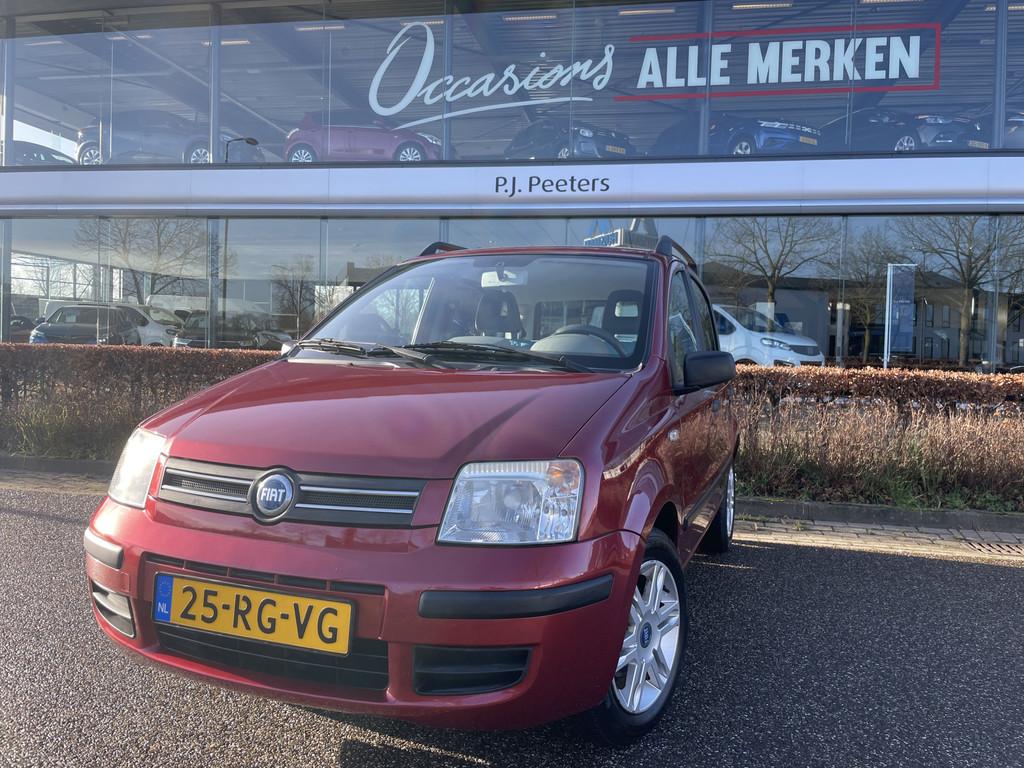 Fiat Panda 1.2 Navigator Radio/cd speler - Dakrails - Centra, Voorwielaandrijving, Stof, Gebruikt, Origineel Nederlands
