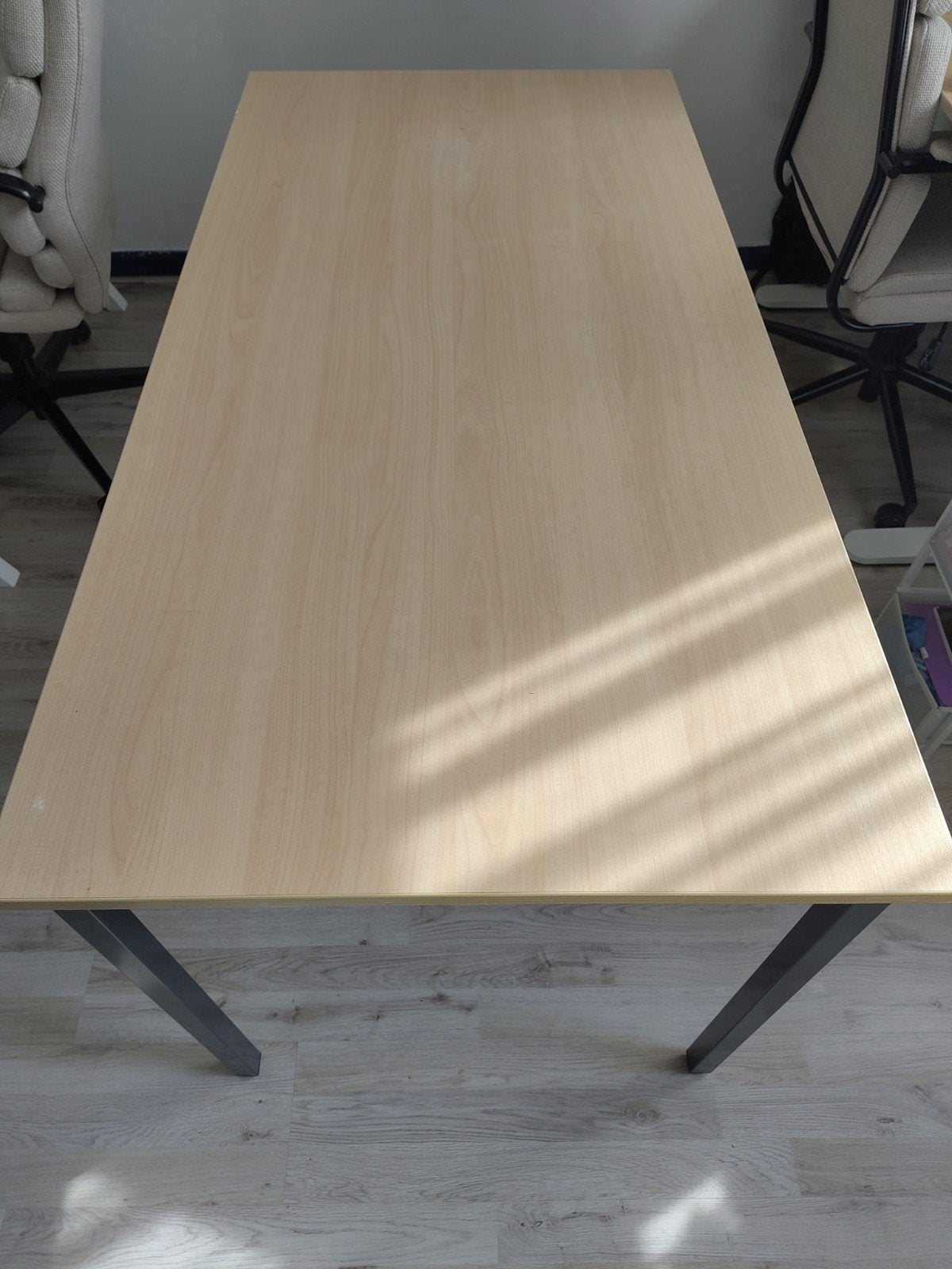 Bureau of Tafel 140x70x73 cm, Ophalen of Verzenden, Gebruikt, Hout, Overige typen