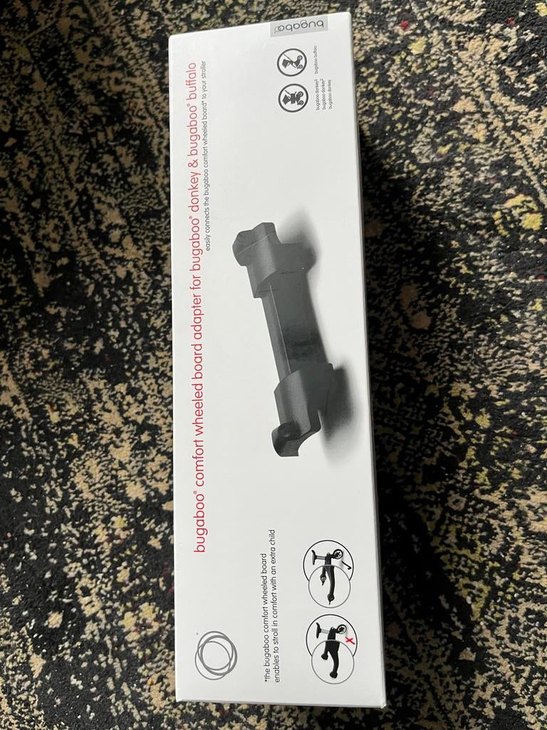 Bugaboo Comfort Meerijdplankje+ Adapter Donkey/Buffalo, Ophalen of Verzenden, Zo goed als nieuw, Kinderwagen, Bugaboo