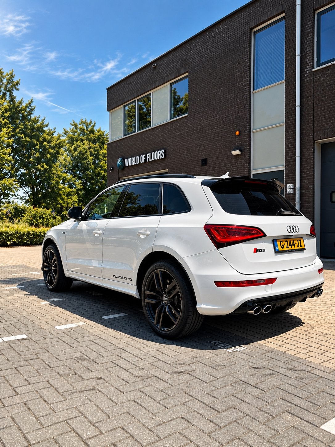 Audi SQ5 3.0 TFSI quattro FULL OPTION, alcantara, Navi, pano, 430 pk, 2995 cc, Wit, 10 km/l