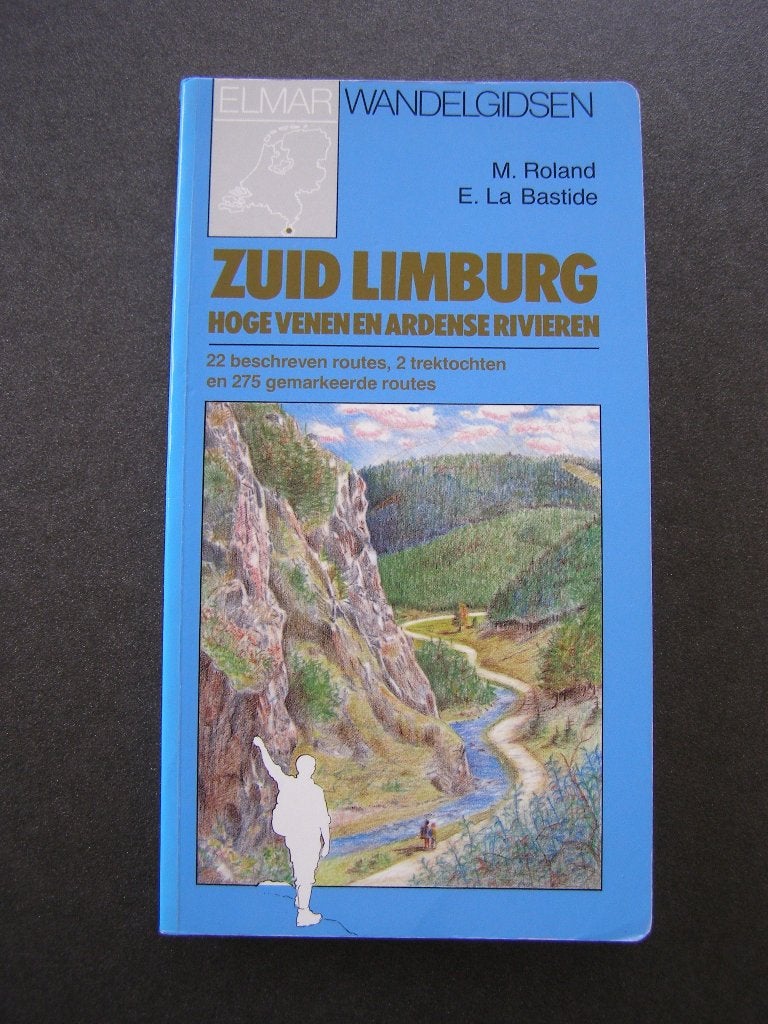 ELMAR Wandelgids: Z-LIMBURG, HOGE VENEN en ARDENSE RIVIEREN, Fiets- of Wandelgids, M. Roland, Ophalen of Verzenden, Benelux