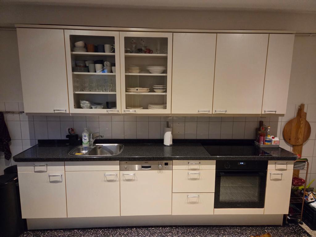 SieMatic keuken met granieten aanrechtblad, Huis en Inrichting, Ophalen, Gebruikt, Graniet of Steen, Enkelwandige keuken