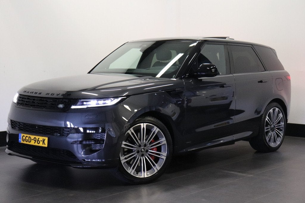 Land Rover Range Rover Sport 3.0 P550e Autobiography Black P, Auto's, Land Rover, Bedrijf, Te koop, 360° camera, 4x4, ABS, Achteruitrijcamera