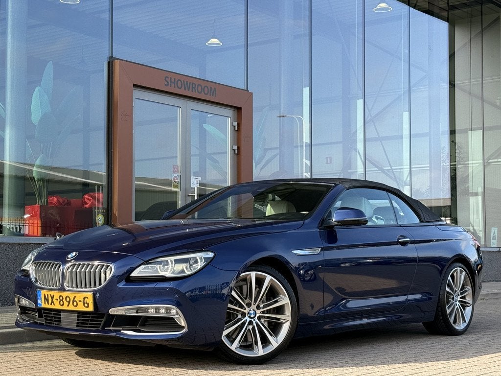 BMW 6 Serie Cabrio 650i High Executive | Bang & Olufsen | He, Auto's, BMW, Automaat, Achterwielaandrijving, Gebruikt, Automatische klimaatregeling